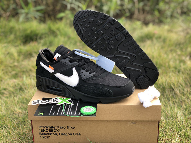 Air Max 90 Off White - Black