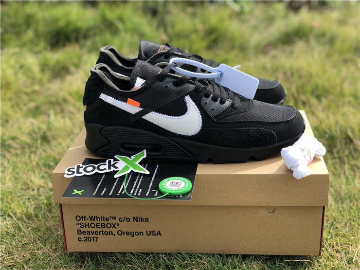 Air Max 90 Off White - Black