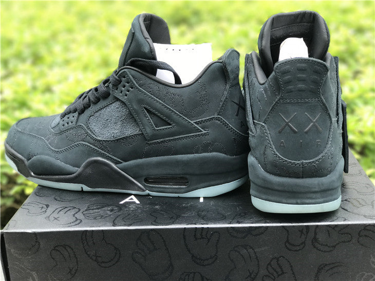 Jordan 4 Kaws - Black