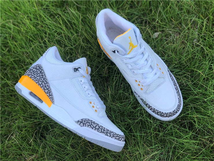 Jordan 3 - Laser Orange