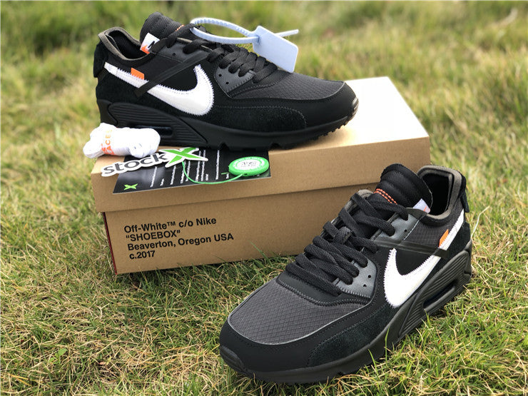 Air Max 90 Off White - Black