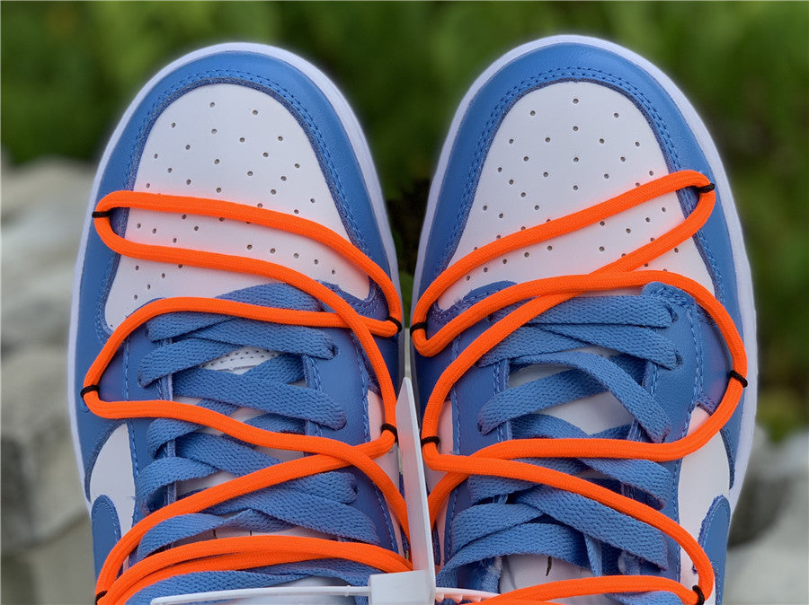 Nike Off White Dunk Low - Futura Blue