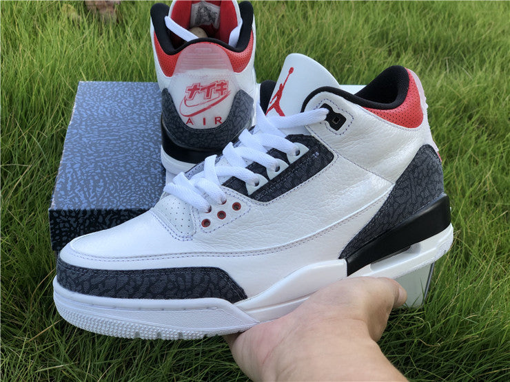 Jordan 3 - Co JP Fire Red