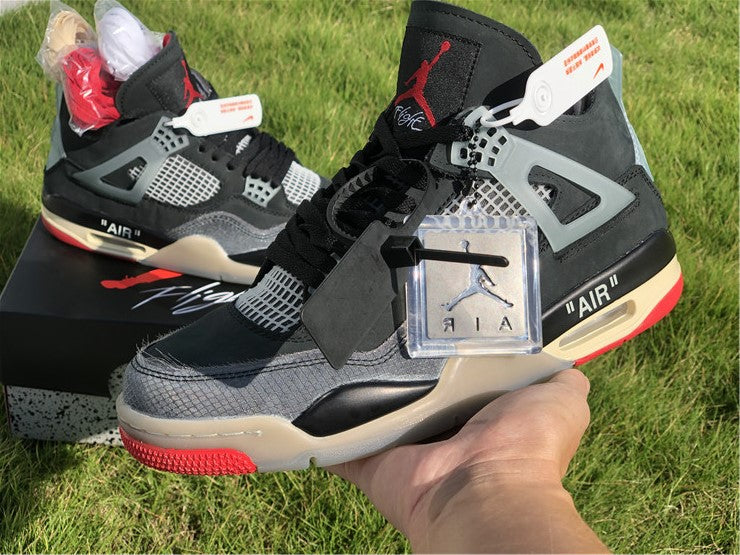 Jordan 4 Off White - Breds