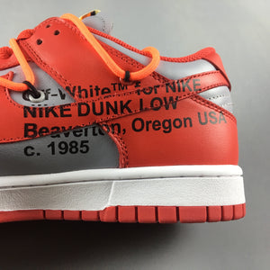 Nike Off White Dunk Low - University Red