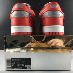 Nike Off White Dunk Low - University Red