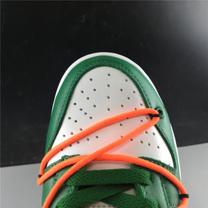 Nike Off White Dunk Low - Pine Green