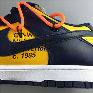 Nike Off White Dunk Low -Michigan