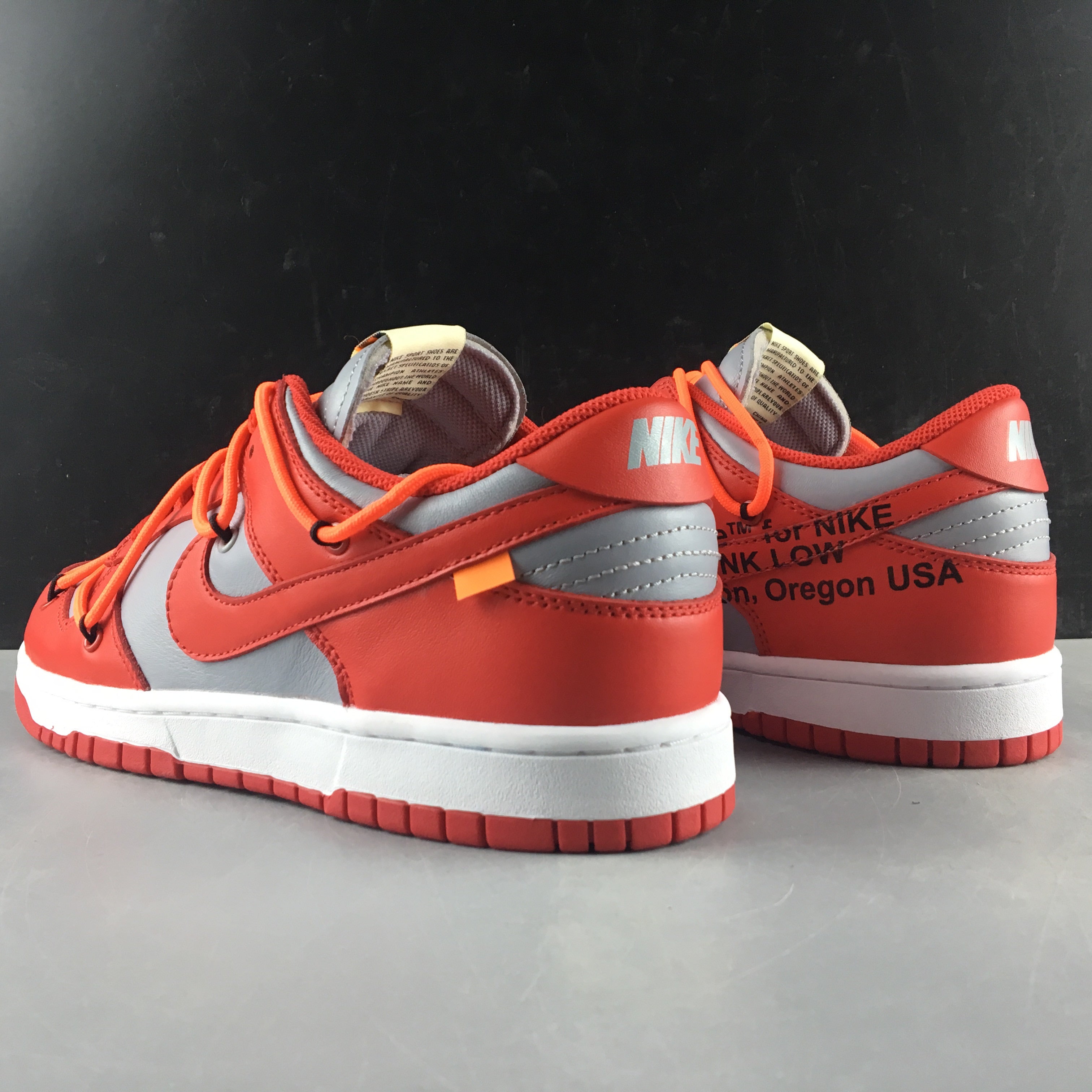 Nike Off White Dunk Low - University Red