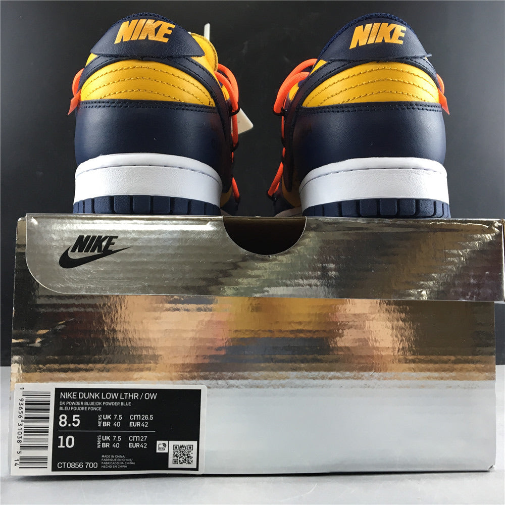 Nike Off White Dunk Low -Michigan