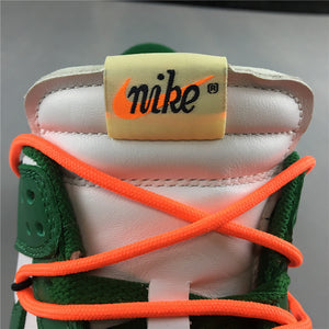 Nike Off White Dunk Low - Pine Green