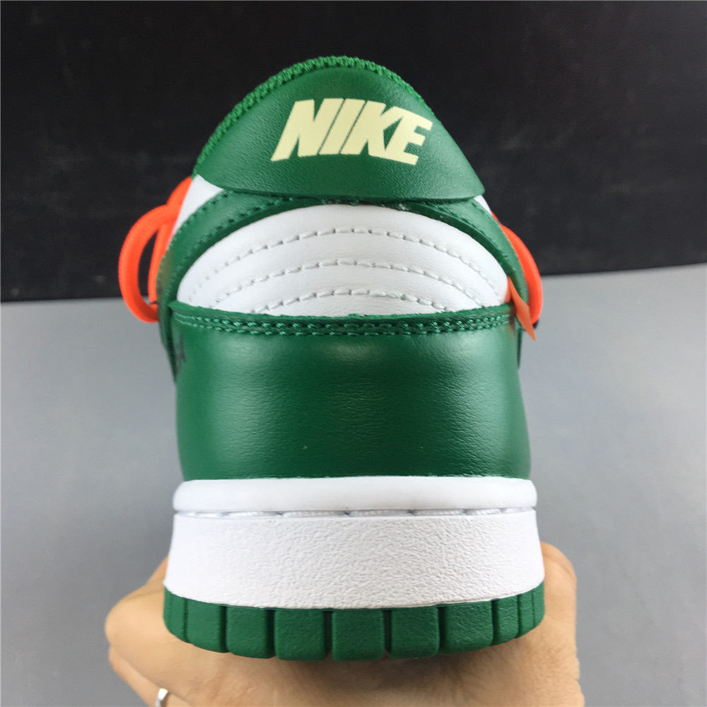 Nike Off White Dunk Low - Pine Green