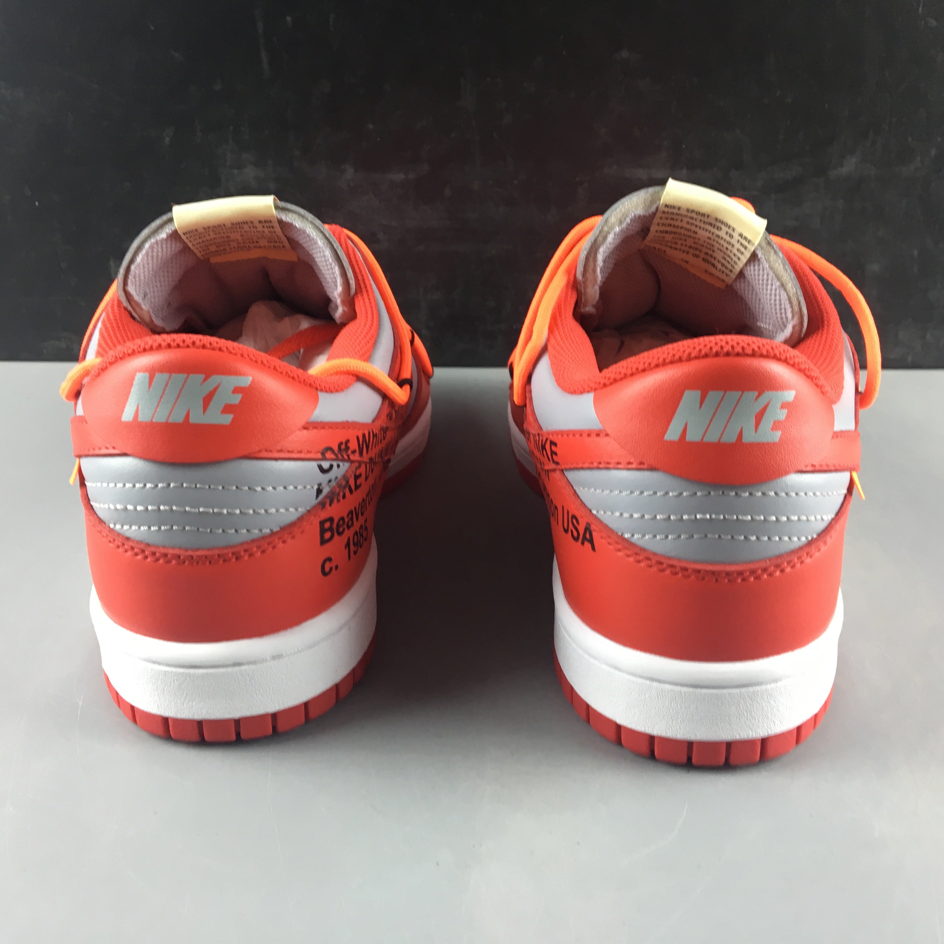 Nike Off White Dunk Low - University Red