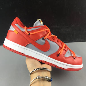 Nike Off White Dunk Low - University Red