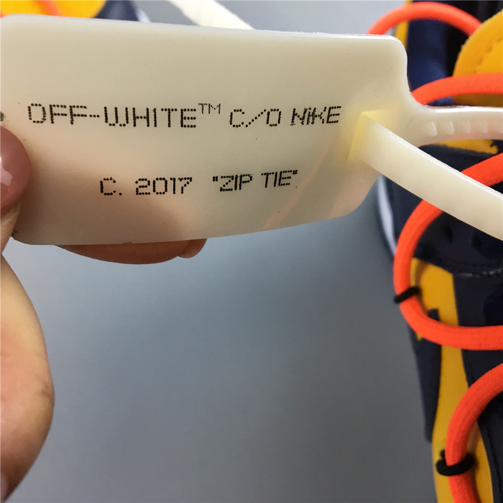 Nike Off White Dunk Low -Michigan