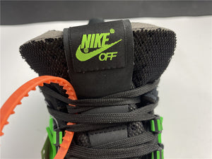 Nike Off White Rubber Dunk - Electric Green