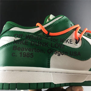 Nike Off White Dunk Low - Pine Green