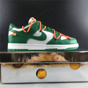 Nike Off White Dunk Low - Pine Green